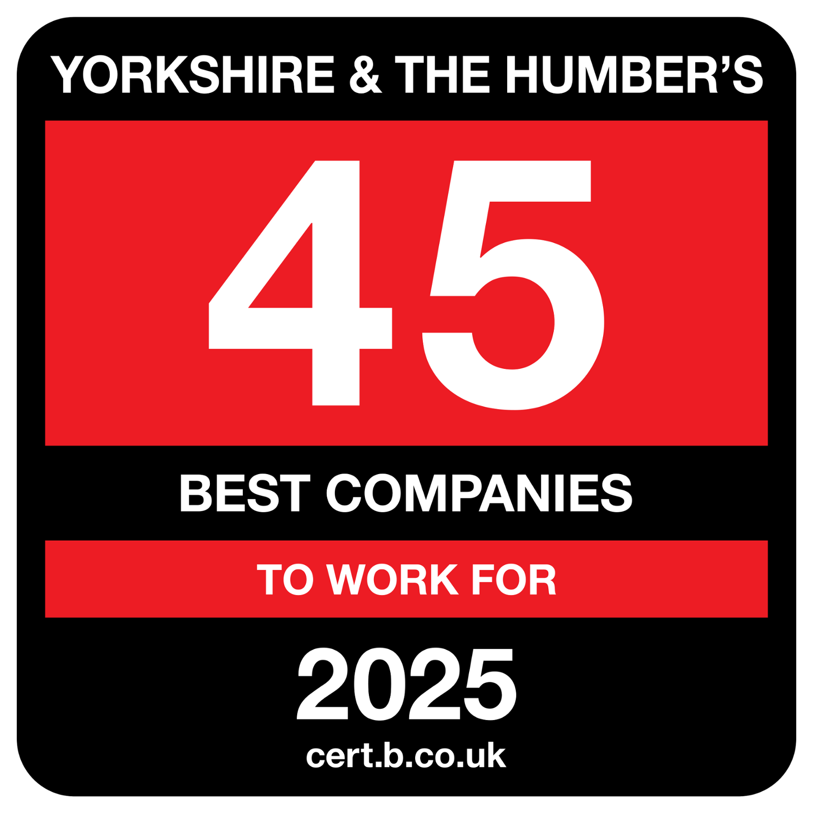 Best Companies Yorkshire and Humber